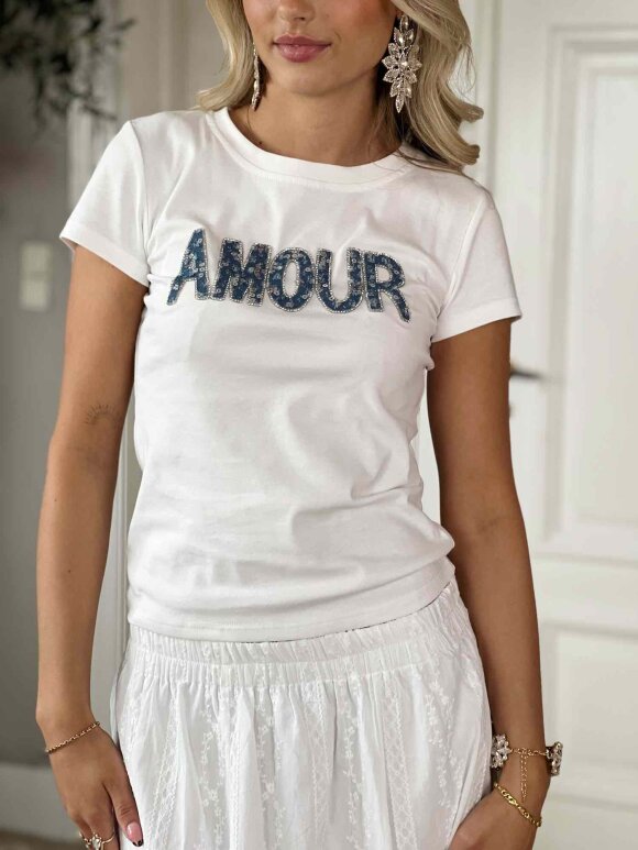 Buch Copenhagen - Buch T-Shirt Amour 24bu225A