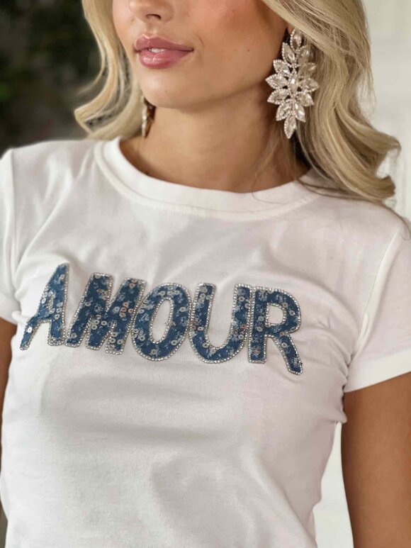 Buch Copenhagen - Buch T-Shirt Amour 24bu225A