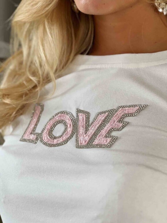 Buch Copenhagen - Buch T-Shirt Pink Love 24bu225