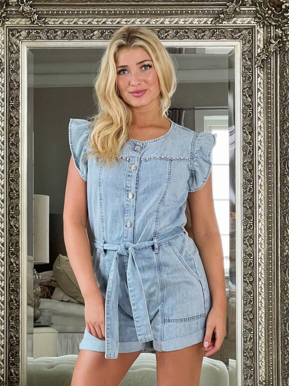 NDP - Premium Denim Playsuit L3249