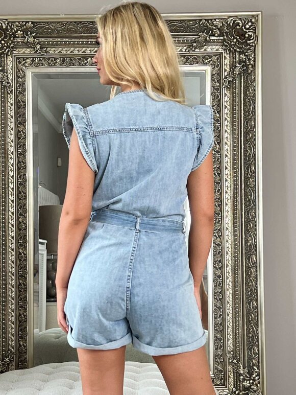 NDP - Premium Denim Playsuit L3249