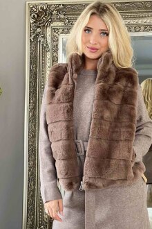 NDP - Givani Fake Fur Vest 255117