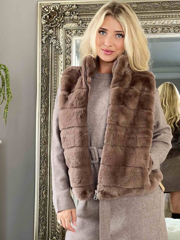 NDP - Givani Fake Fur Vest 255117