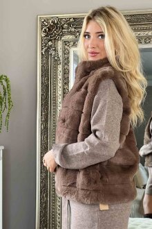 NDP - Givani Fake Fur Vest 255117