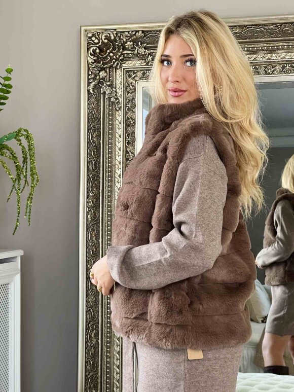 NDP - Givani Fake Fur Vest 255117