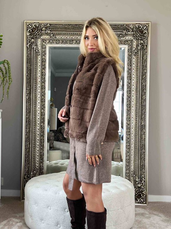 NDP - Givani Fake Fur Vest 255117