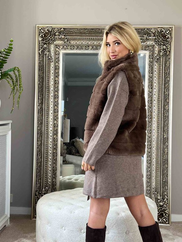 NDP - Givani Fake Fur Vest 255117