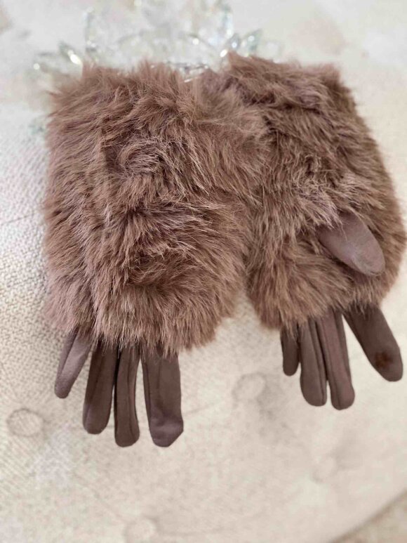 NDP - Phanie Fake Fur Glove 12050