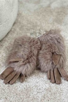 NDP - Phanie Fake Fur Glove 12050