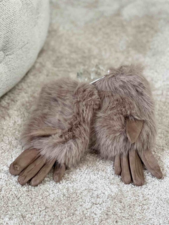 NDP - Phanie Fake Fur Glove 12050