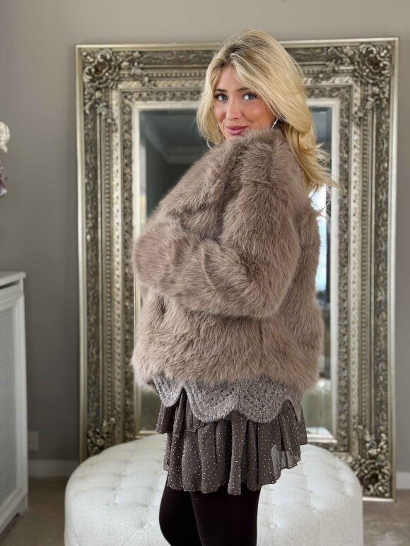 NDP - Phanie Fake Fur Jacket 39173