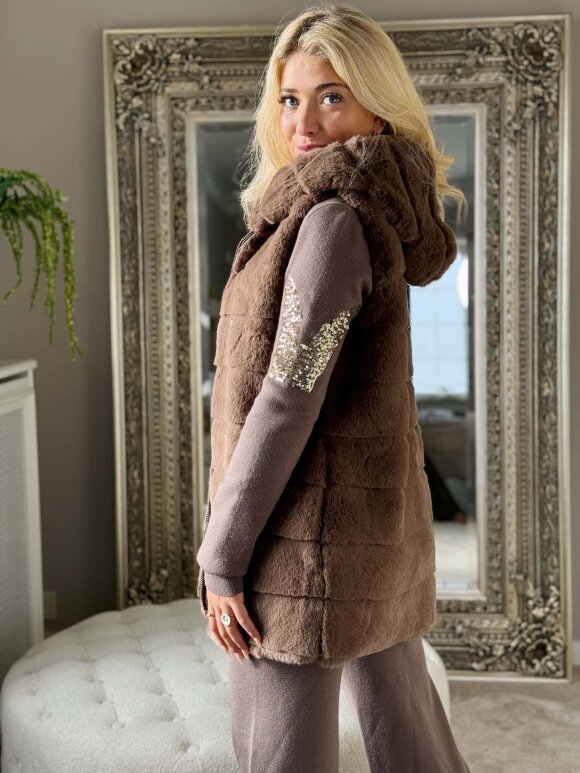 NDP - Givani Fake Fur Vest 255171