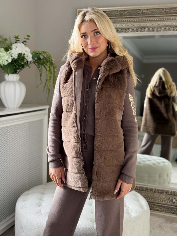 NDP - Givani Fake Fur Vest 255171