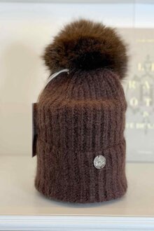 Buch Copenhagen - Buch Lux Ribbed Fur Hood A24